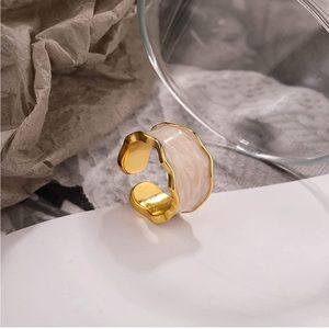S925 Sterling Silver Enamel Ring